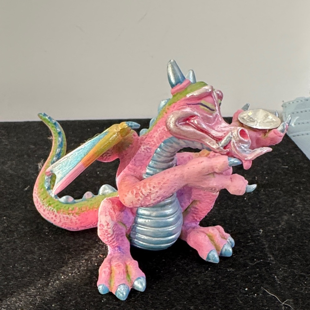Franklin Mint Mood Dragon figurine “Coy” - Picture 2 of 8
